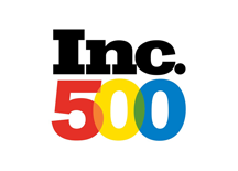 Representing logo of Inc. 500