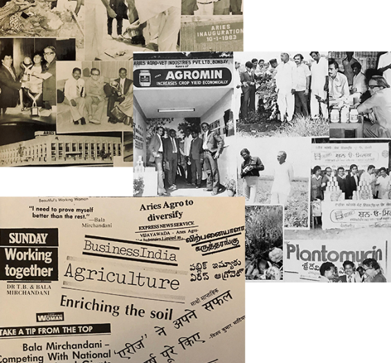 Aries Agro success stories on Newspapers