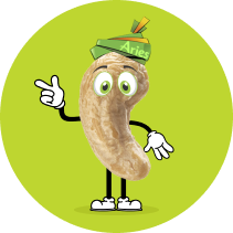 Aries animated image of cashew nut