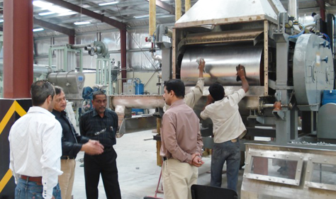 People in Aries Agro Manufacturing Unit