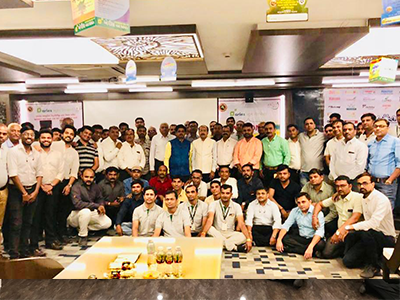 Aries Agro people at new product launch meet