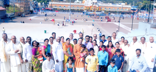 Aries Agro people at Tirupati Dealer Meet